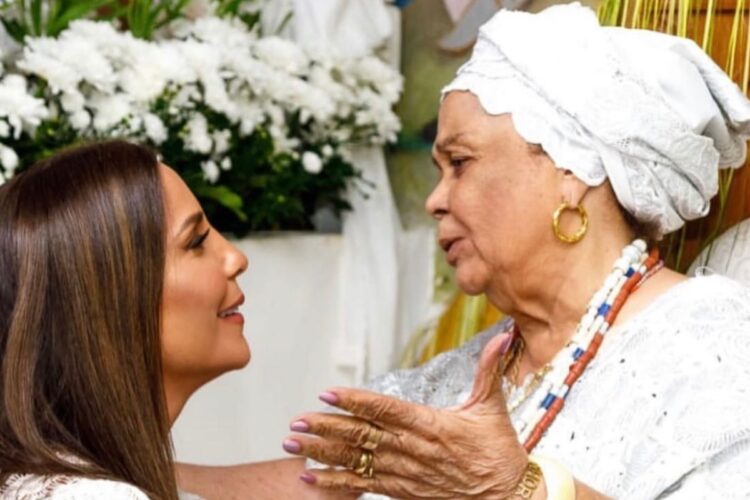 Ivete Sangalo e Mãe Carmem
