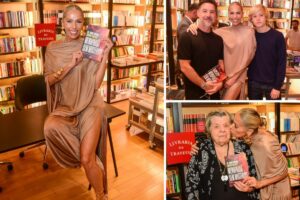 Adriane Galisteu, marido, filho e mãe