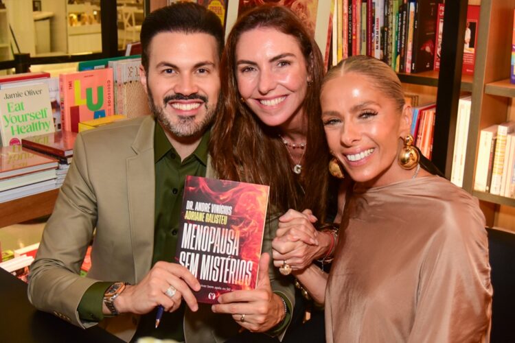 Dr. Vinícius, Glenda e Adriane Galisteu 