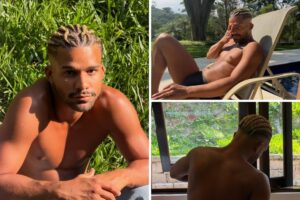 Lucas Leto exibe novo look