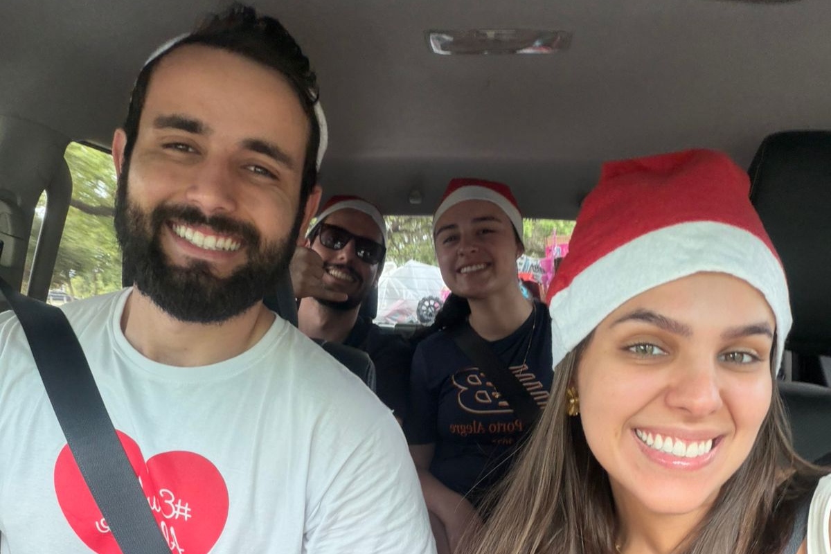 Matteus Amaral faz Natal solidário