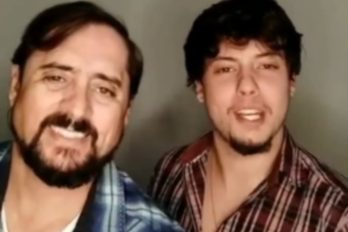 mauri lima com seu filho, maury