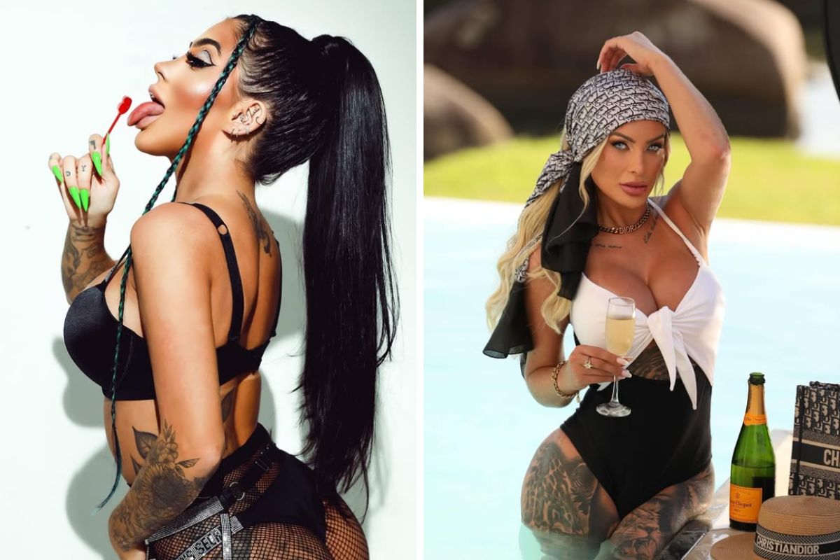 MC Mirella e Andressa Urach