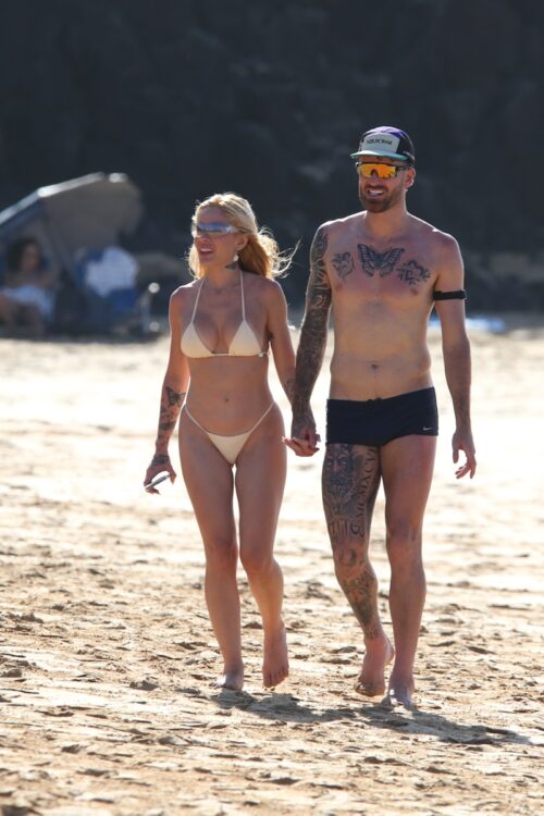 Léo Pereira e Karoline Lima