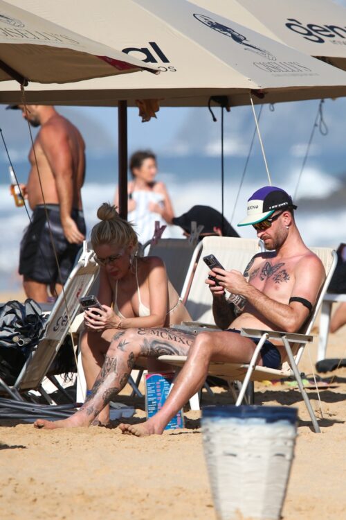 Léo Pereira e Karoline Lima jogam em Noronha