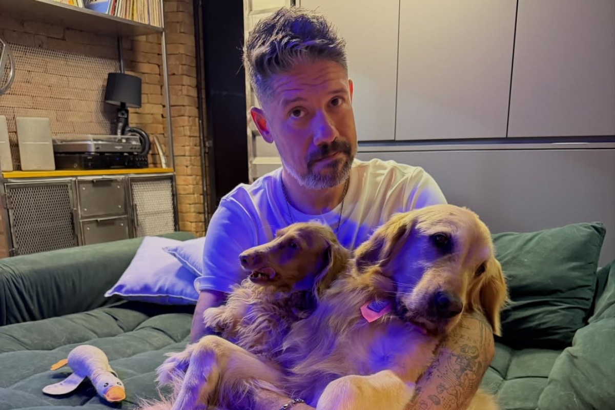 Phelipe Siani e os cães