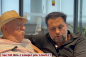 Raul Gil e Geraldo Luís