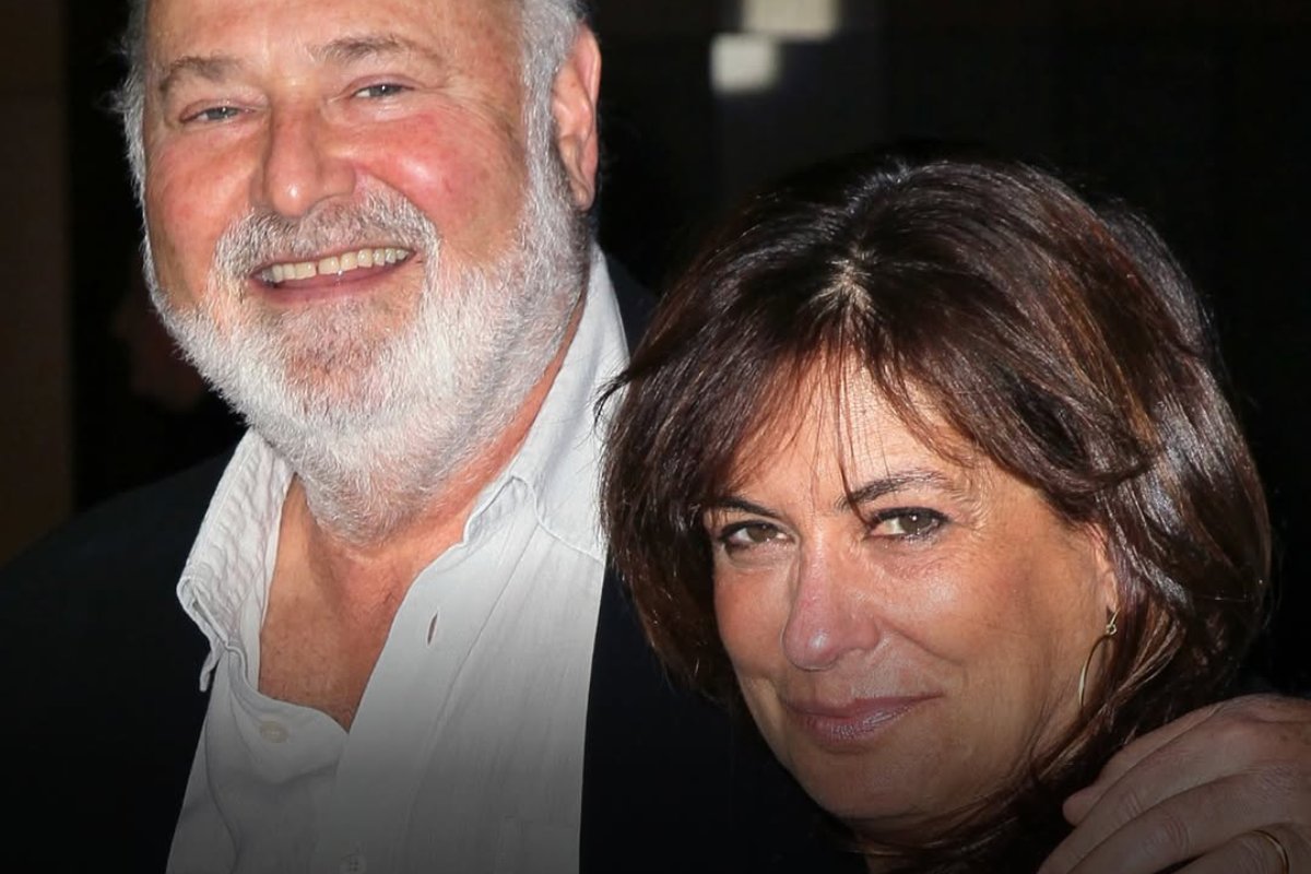 rob reiner com esposa