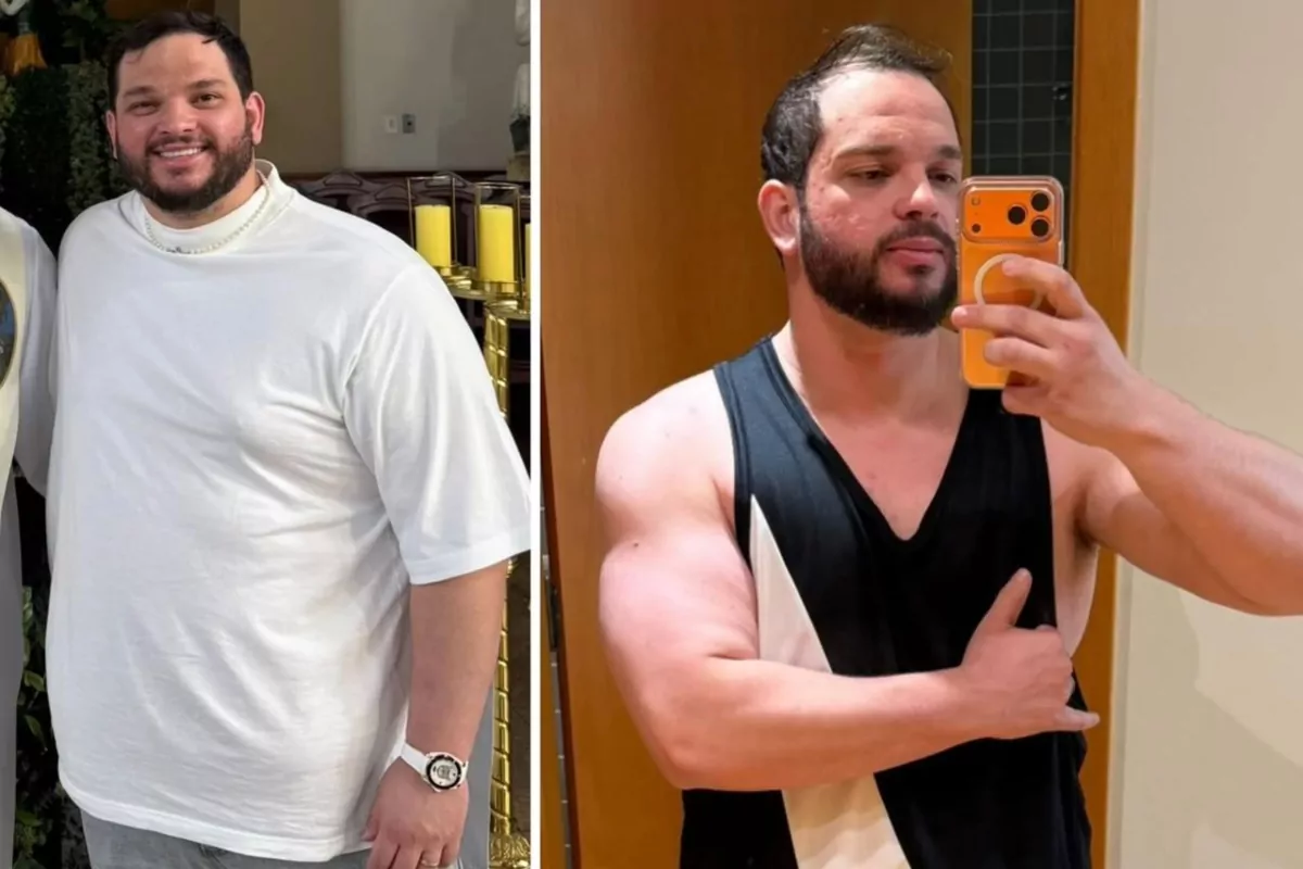 Sertanejo Felipe perde 50 quilos