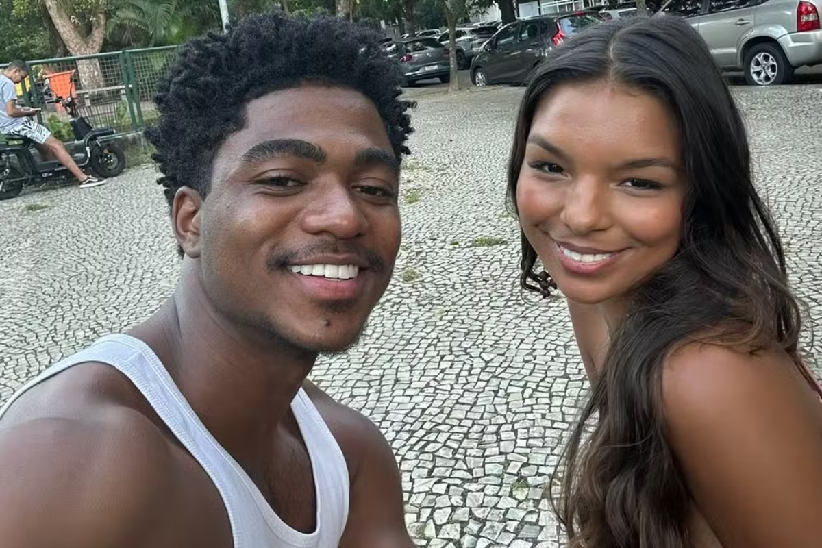 Junior e Maggye em 'Três Graças'