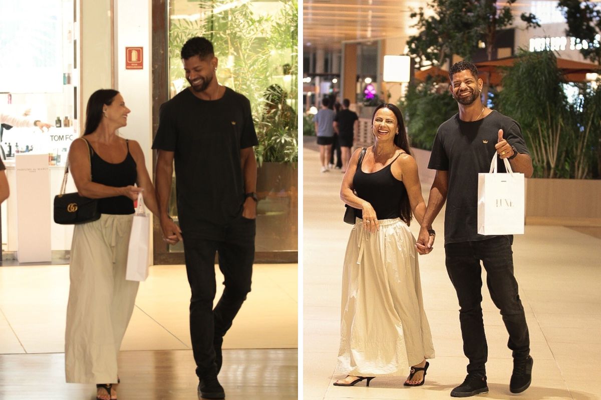 Viviane Araújo e Guilherme Militão