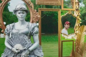 Agrado (Isadora Cruz) e João Raul (Filipe Bragança) se reencontrarão em evento em Coração Acelerado