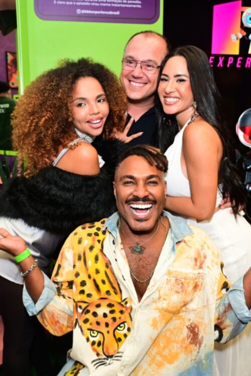 Pitel, Dicésar, Isabelle Nogueira e Fred Nicácio 