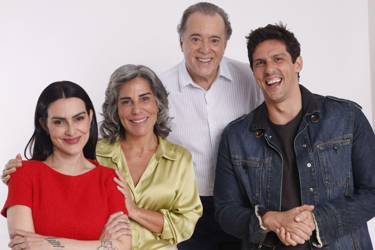 Cleo Pires, Gloria Pires, Tony Ramos e Rafael Infante, protagonistas de “Se Eu Fosse Você 3”