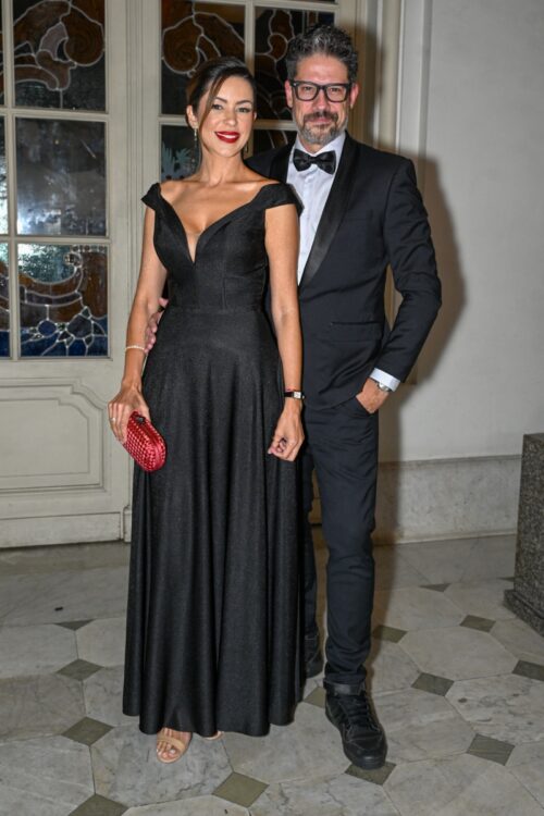 Felipe Siani e a namorada, Renata Gomes