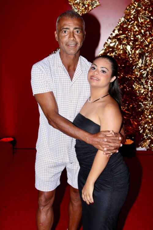 Romário e a filha, Ivy