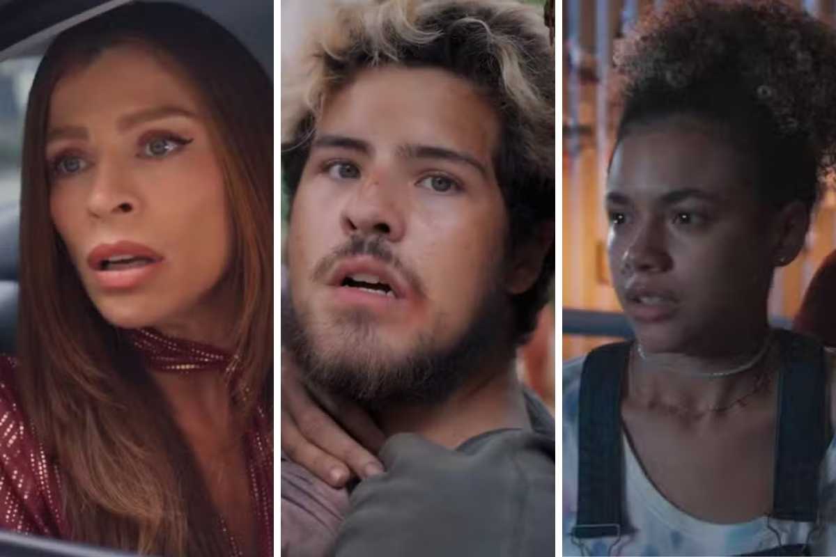 Três Graças: Raul foge de Arminda e encontra Joelly