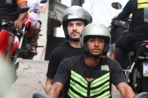 João Augusto subiu o morro do Vidigal