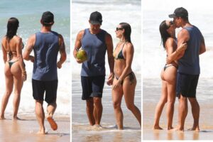 Isis Valverde e Marcus Buaiz em Fernando de Noronha