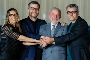 janja, wagner moura, lula e kleber mendonça filho