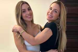 Joana Machado e a filha Ana Luisa
