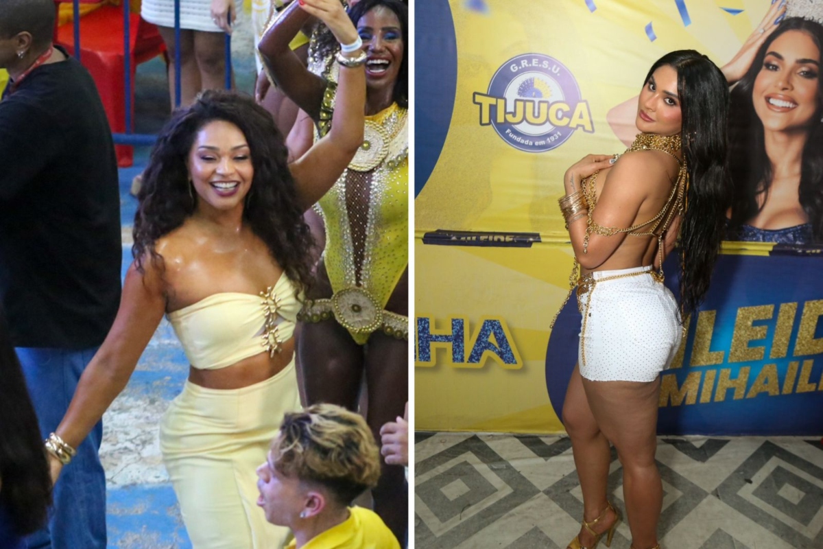 Juliana Alves e Mileide Mihaile