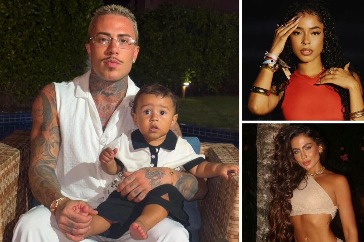 MC Daniel, o filho, Rás, Lorena Maria e Carherine Bascoy