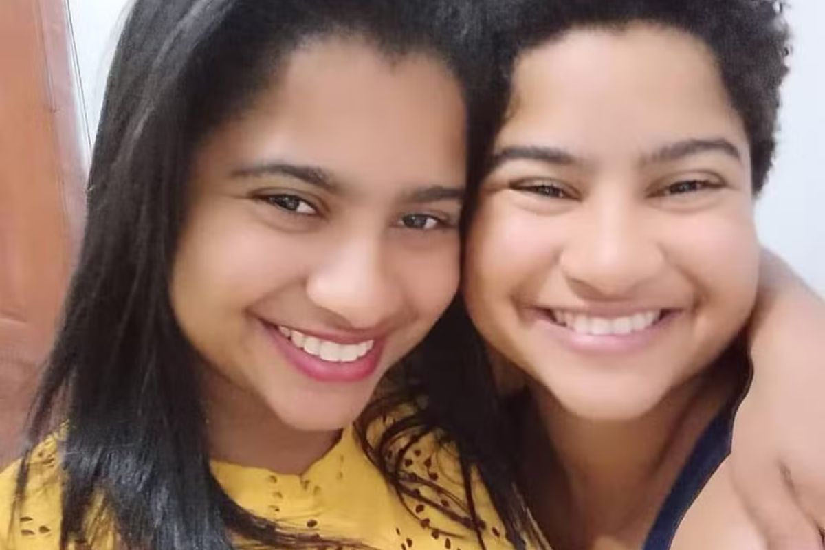 Milena e a irmã