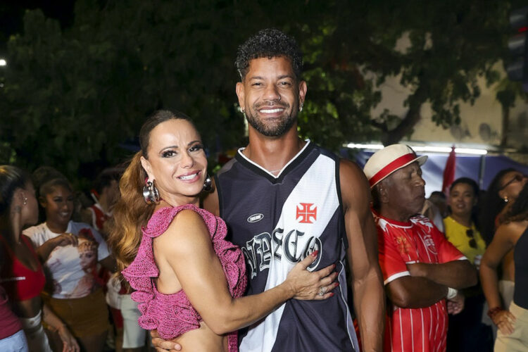 Viviane Araujo e Guilherme Militão