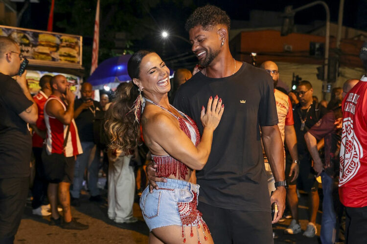Viviane Araujo e Guilherme Militão