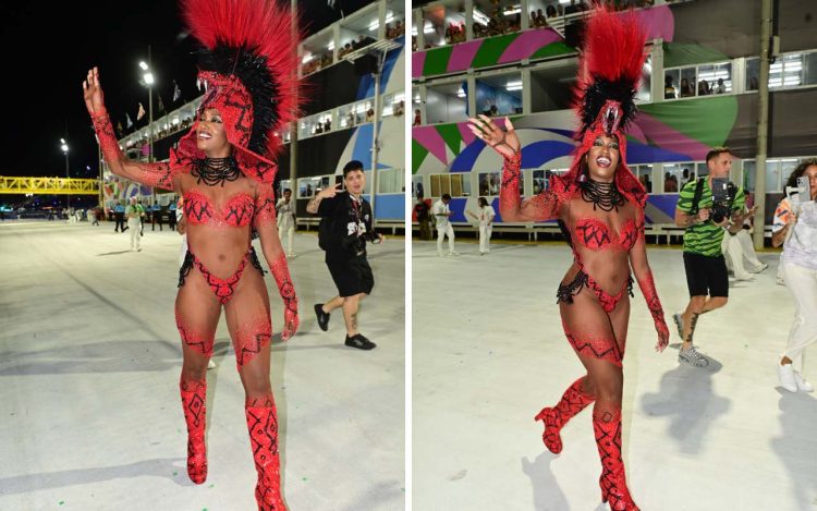 IZA volta à Sapucaí e emociona como Rainha da Imperatriz – Foto: Leo Franco / AgNews