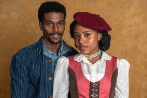 Duda Santos e Ronald Sotto interpretam o casal protagonista Alika e Tonho