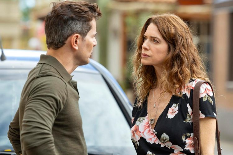 Janete (Leticia Spiller) e Alaorzinho (Daniel Oliveira) em Coração Acelerado