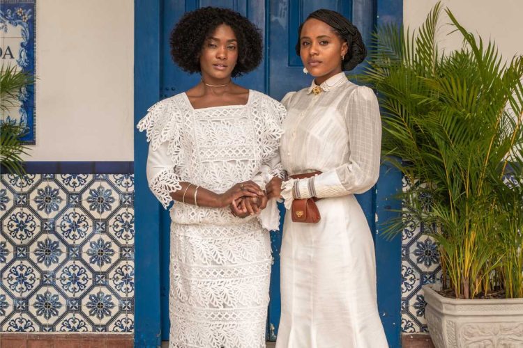 Alika/Lúcia (Duda Santos) e Niara/Vera (Erika Januza) em 'A Nobreza do Amor'