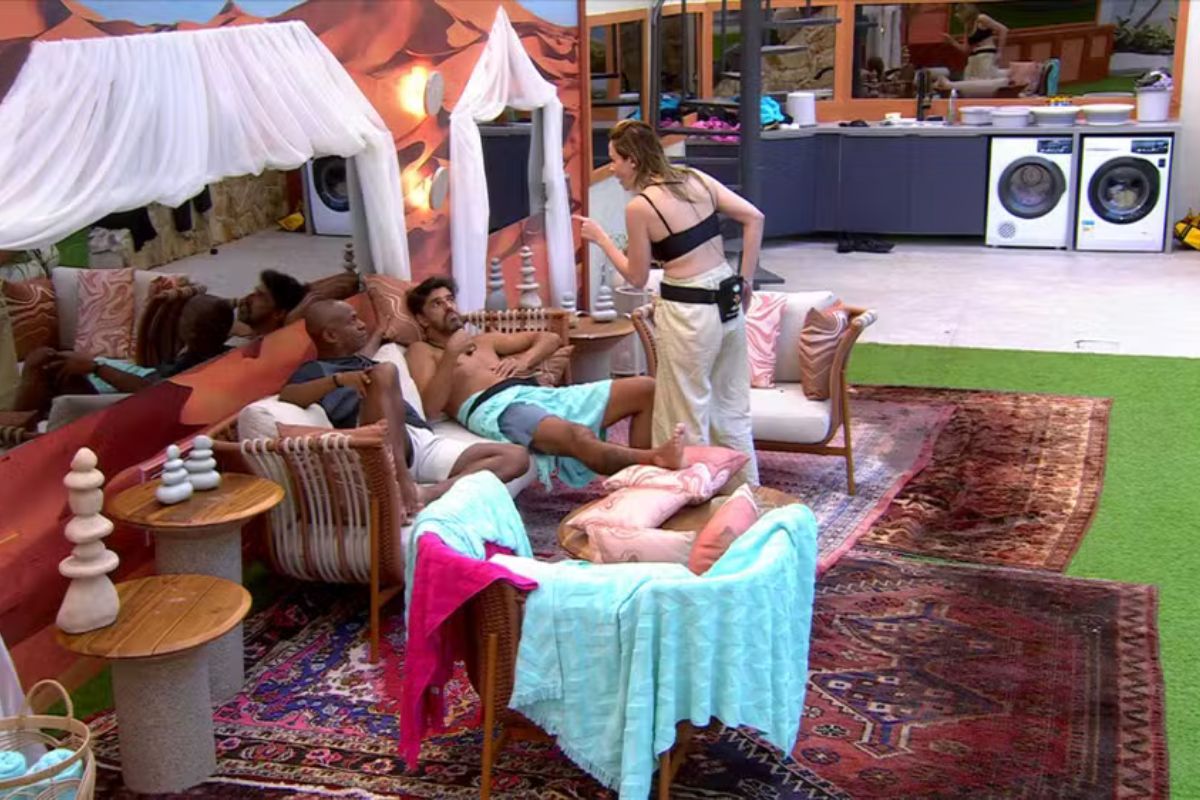 Ana Paula Renault e Alberto Cowboy, no BBB 26