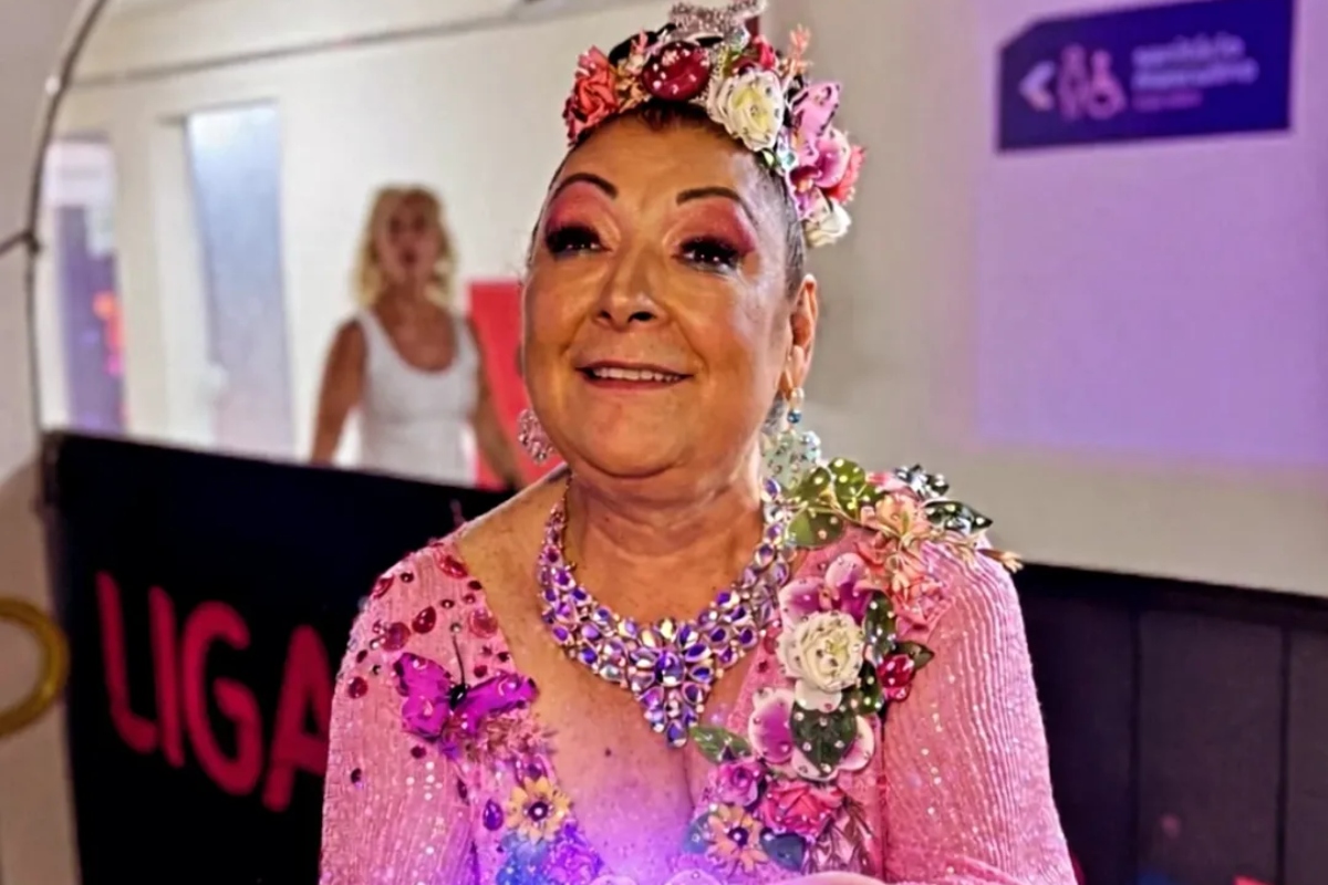 Angelina Basílio, presidente da Rosas de Ouro