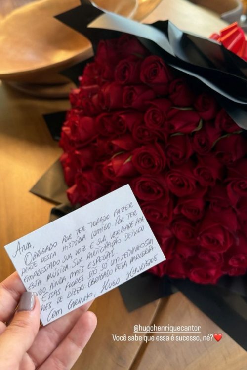 Buquê de flores vermelhas