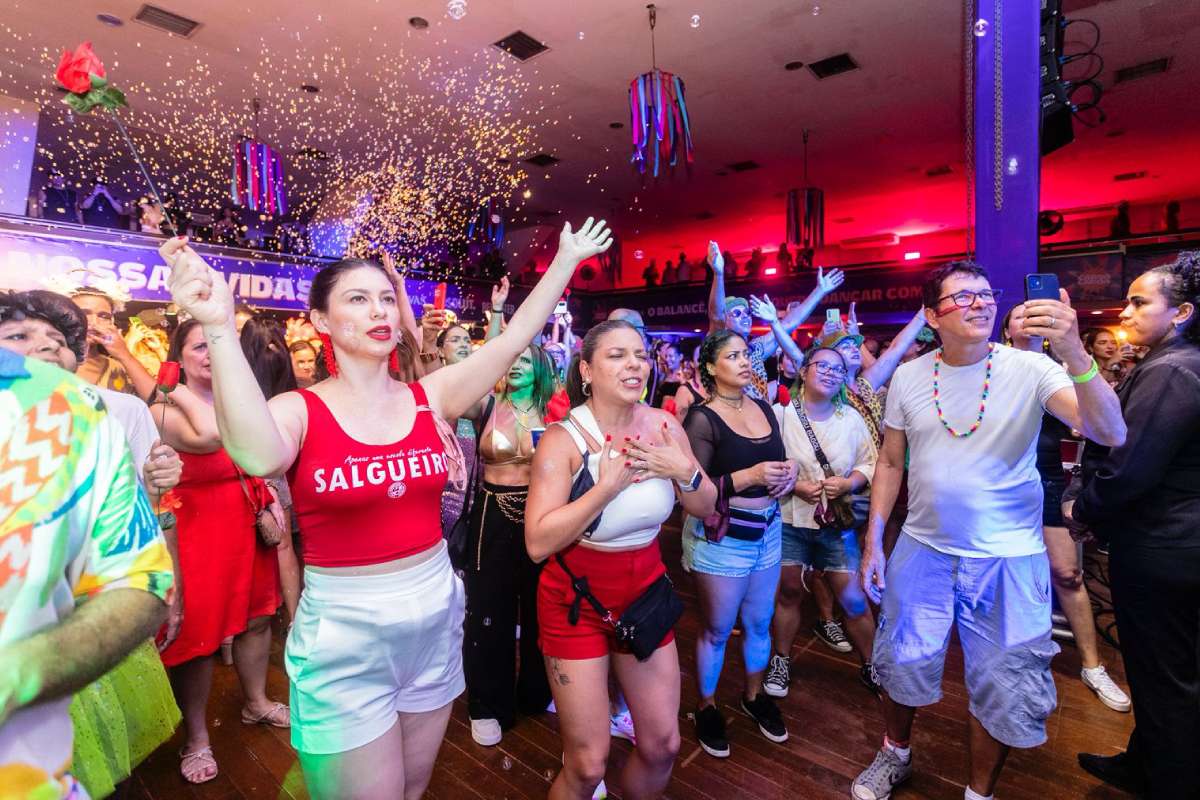 Carnaval em clube no Rio de Janeiro