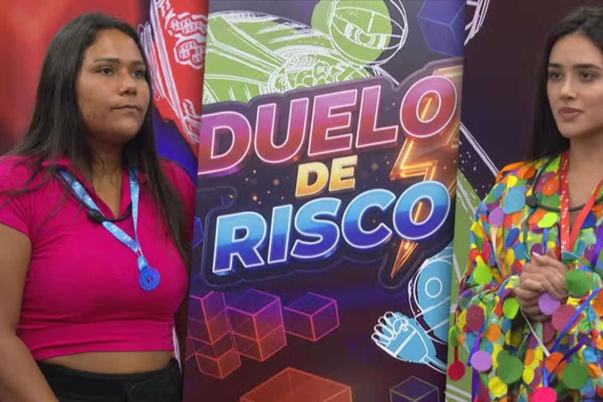 Chaiany e Jordana, no BBB