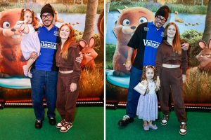 Eliezer e Viih Tube com a filha primogênita, Lua