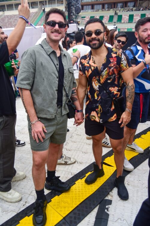 Rafael Picin e Mauricio Sousa