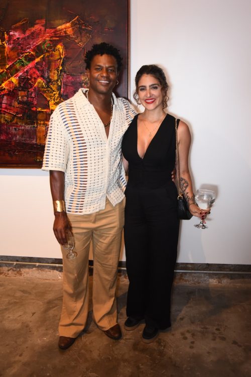 David Jr e a esposa Yasmin