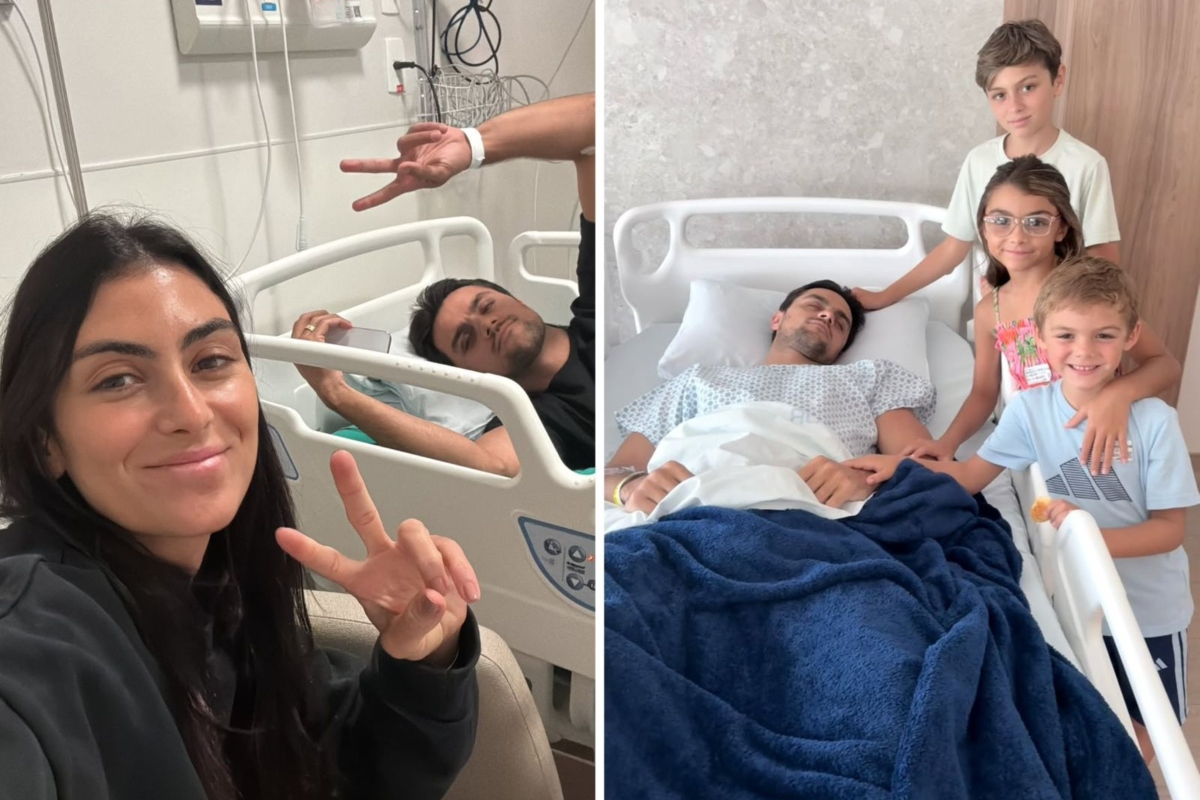 Felipe Simas internado