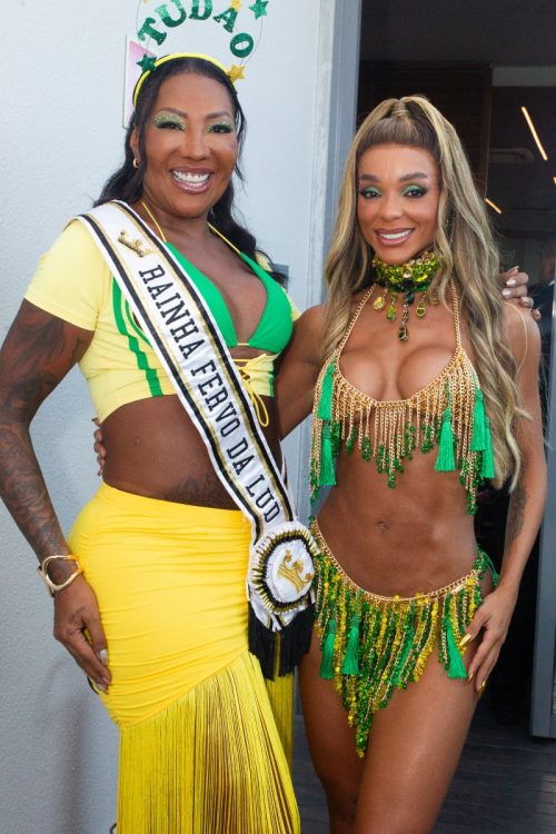 Silvana Oliveira e Brunna Gonçalves no Fervo da Lud