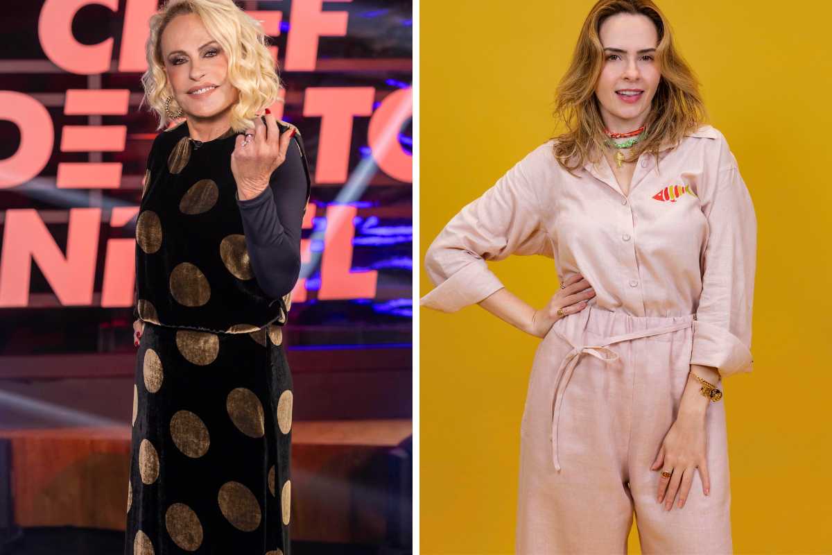 fotomontagem de na maria braga e ana paula renault