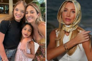 fotomontagem de ticiane pinheiro com rafa justus e manu e ana paula siebert