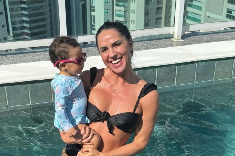 Graciele Lacerda e Clara