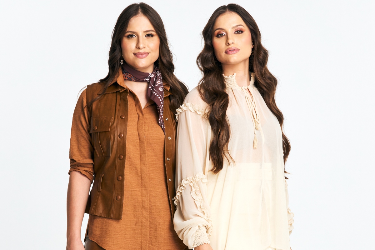 As irmãs Júlia e Rafaela