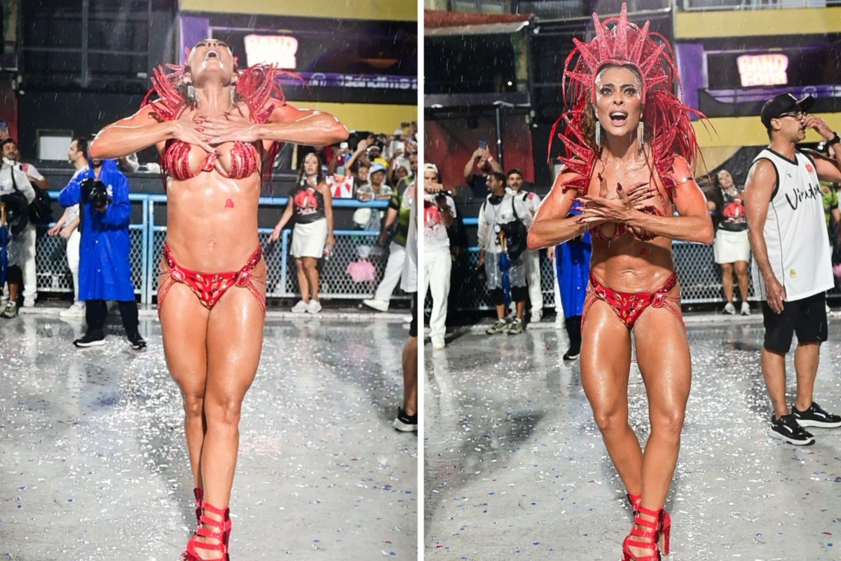 Juliana Paes na Sapucaí