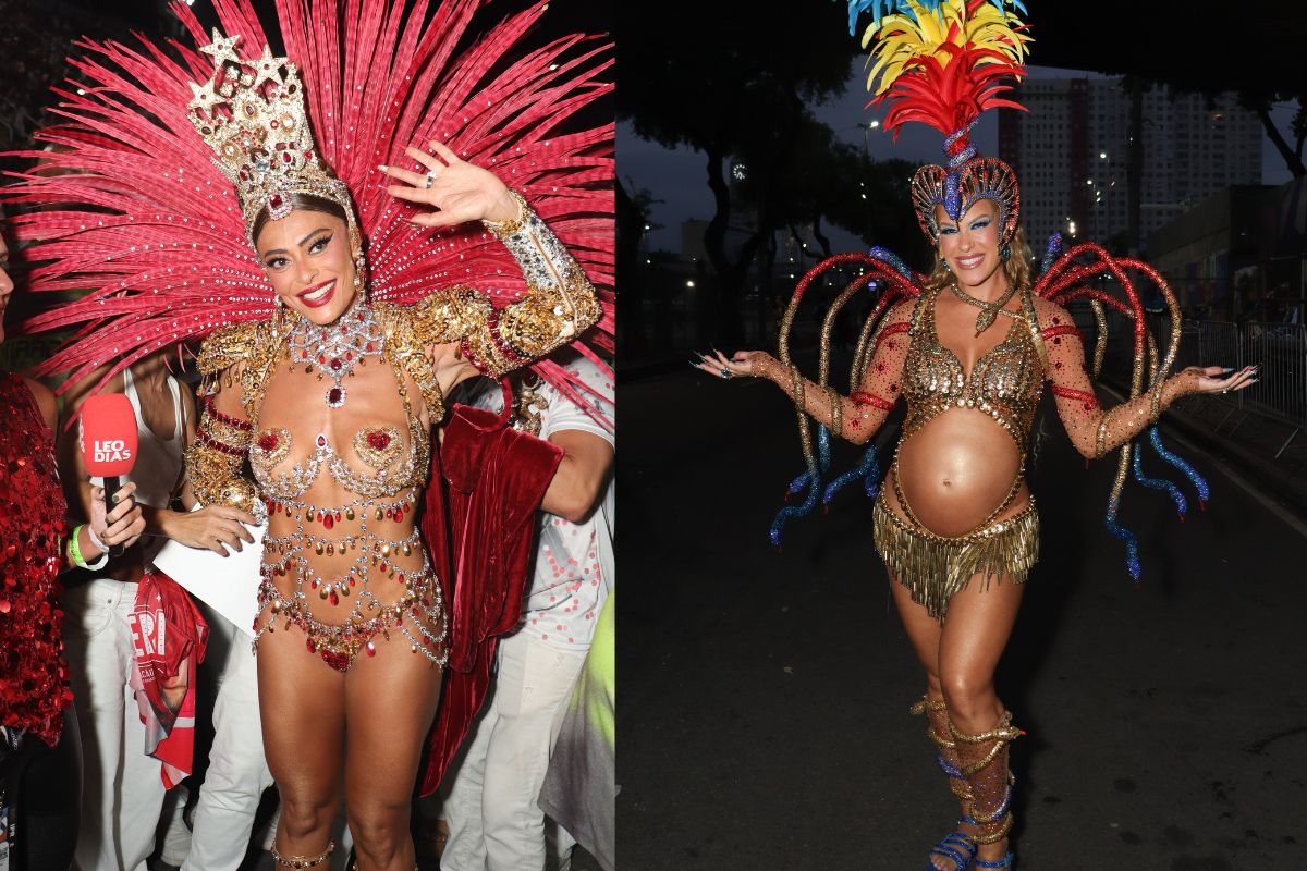 Juliana Paes e Lore Improta